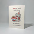 Party Cat Birthday Greeting Card