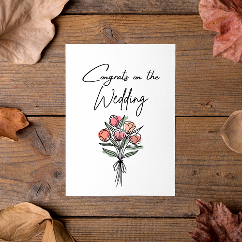 Bouquet Greeting Card